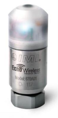 echo® wireless vibration sensor, 868 mhz, with temperature out